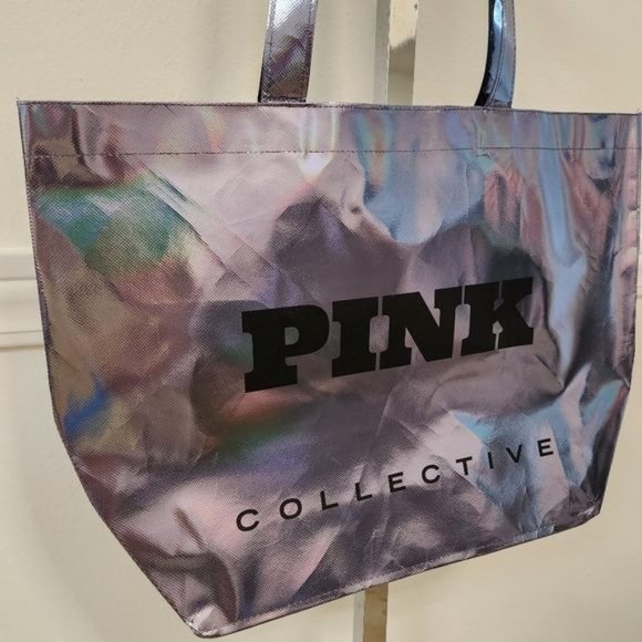 PINK Victoria's Secret Victoria's secret Collective Tote bag Holographic… - Picture 3 of 3